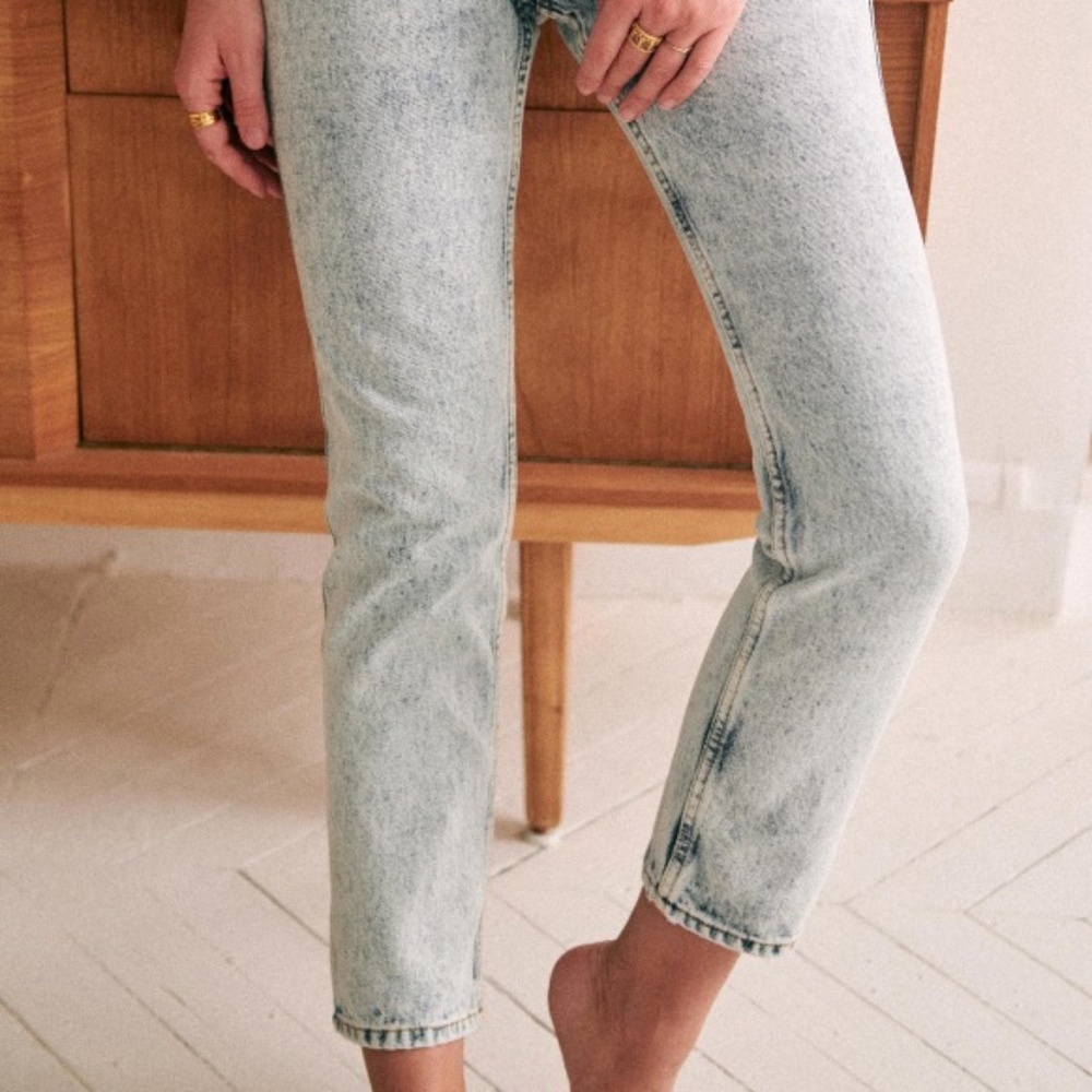 SEZANE LE BRUT EDGE BLUE SEZANE JEANS - Picture 2 of 14
